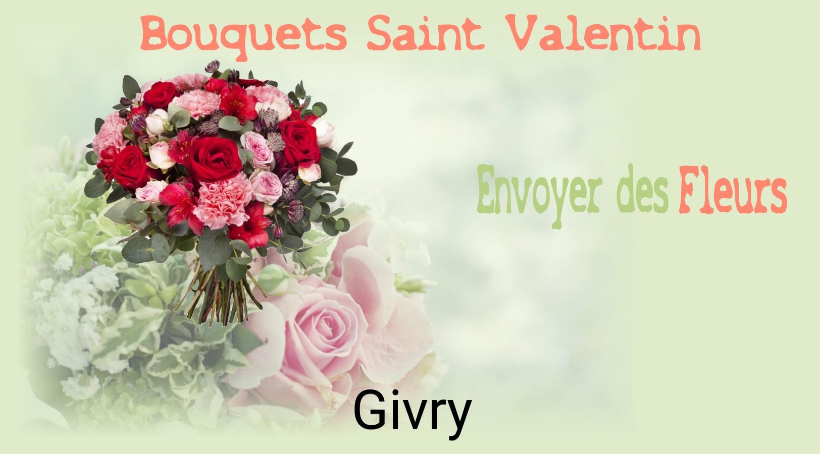Roses de Saint-Valentin livrées à Givry